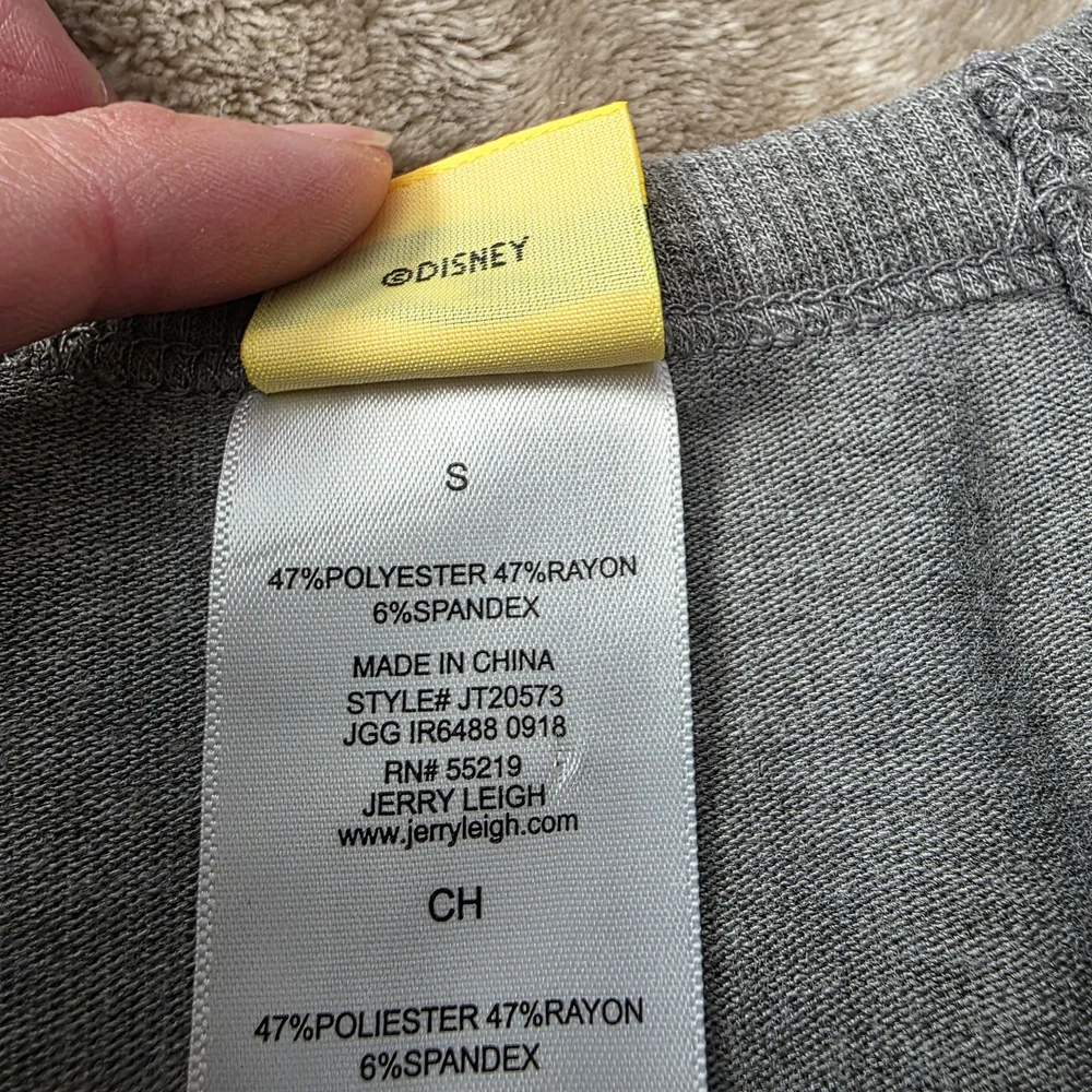 Mickey Mouse, Disney, Crew Neck, Grey, Small, Sweater, Comfortable‎